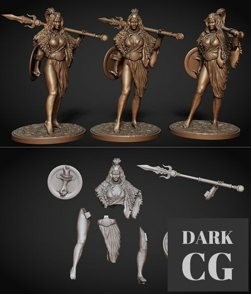 Kyrene - Monsterhunter version – 3D Print