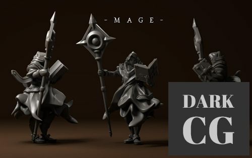 Allorin Knight Mage – 3D Print