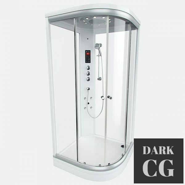 3D Model Shower cabin