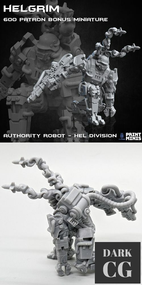Helgrim - 600 patron bonus – 3D Print