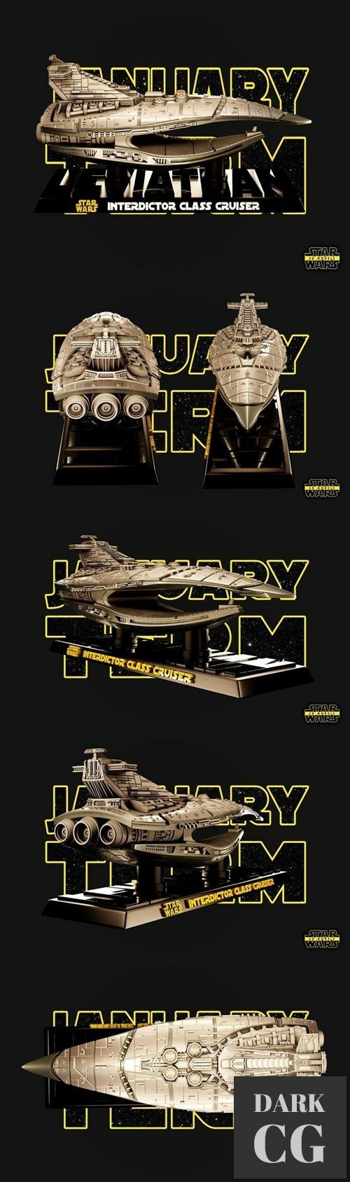 Leviathan - Star Wars – 3D Print