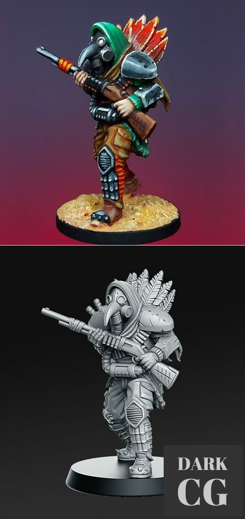 Croweye - From Wasteland – 3D Print