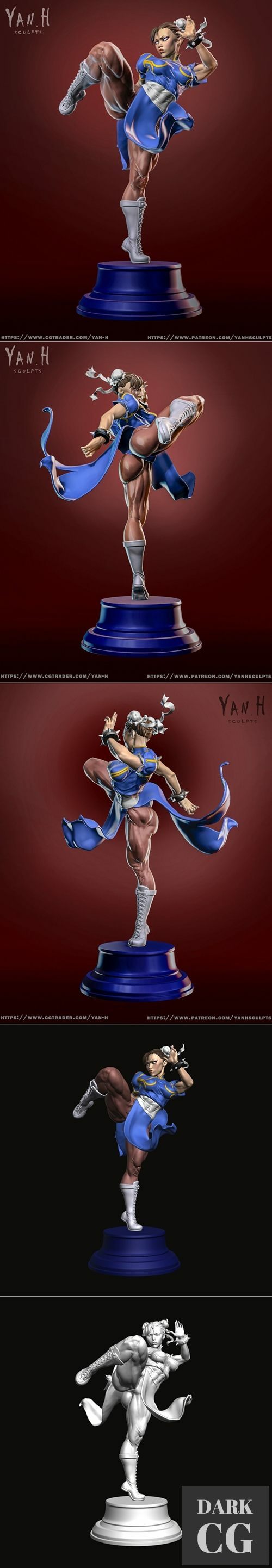 Chun Li – 3D Print