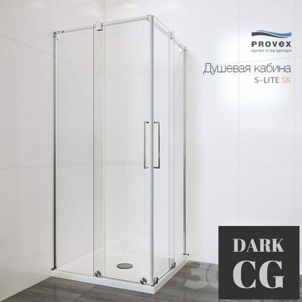 3D Model Shower PROVEX S Lite SK