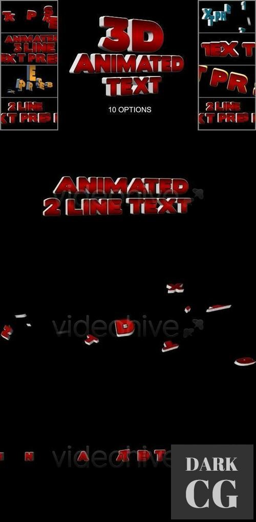 3D Animated Text 4062210