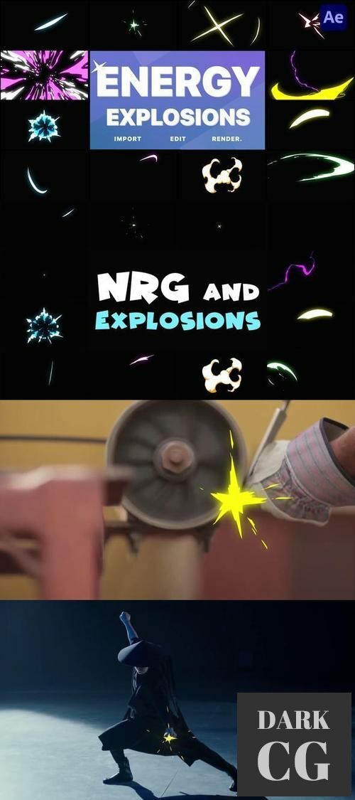NRG and Explosions | After Effects 36044094