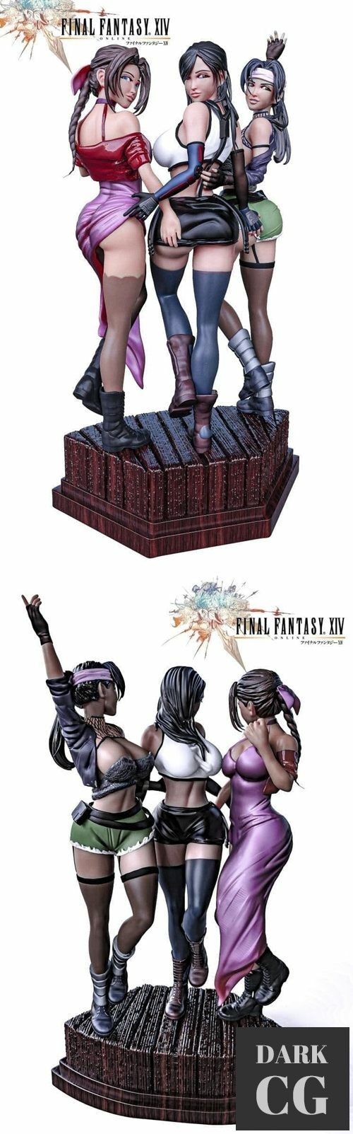 Sexy Final Fantasy 7 – 3D Print