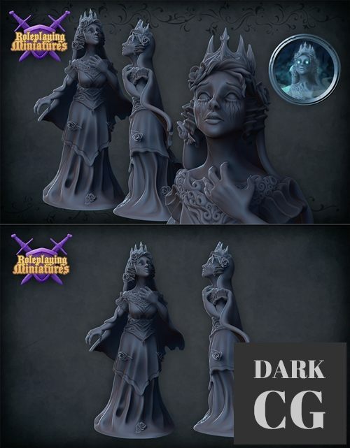 Ghost lady – 3D Print