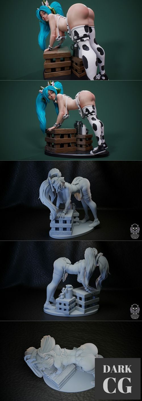 Milk Maid Sona – 3D Print
