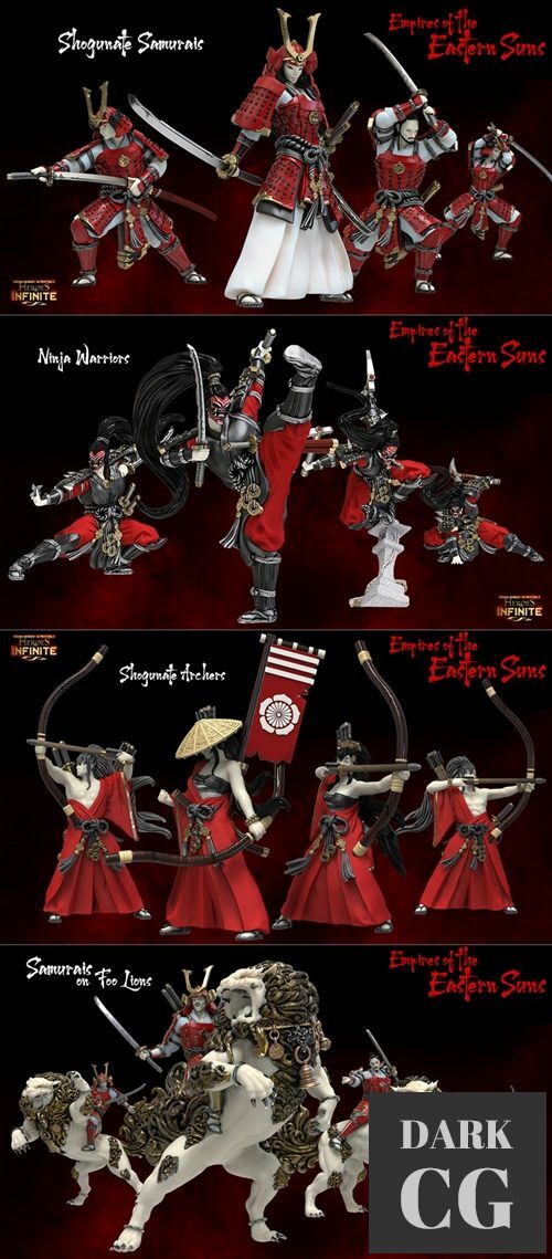 Heroes Infinite - Complete Troopers – 3D Print
