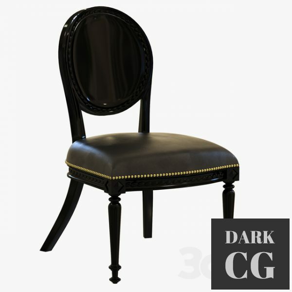 3D Model Ralph Lauren ONE FIFTH DINING ARM CHAIR