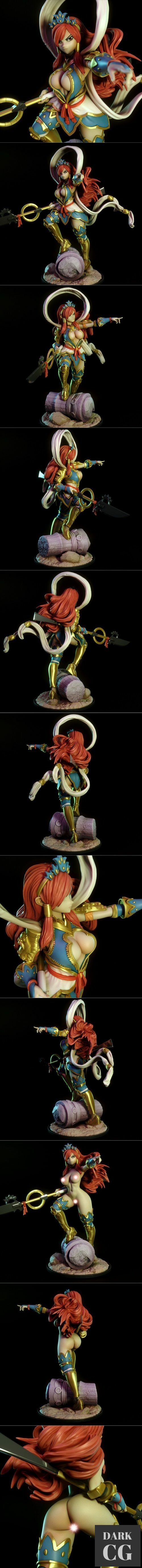 Erza Scarlet Nakagami – 3D Print