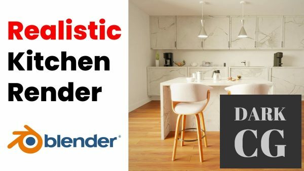 Blender 3D: Easy Realistic Kitchen Scene