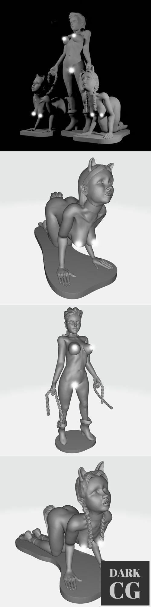 Going for a walk with the girls – 3D Print