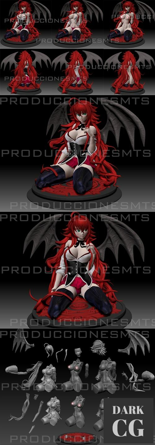 Rias Gremory – 3D Print