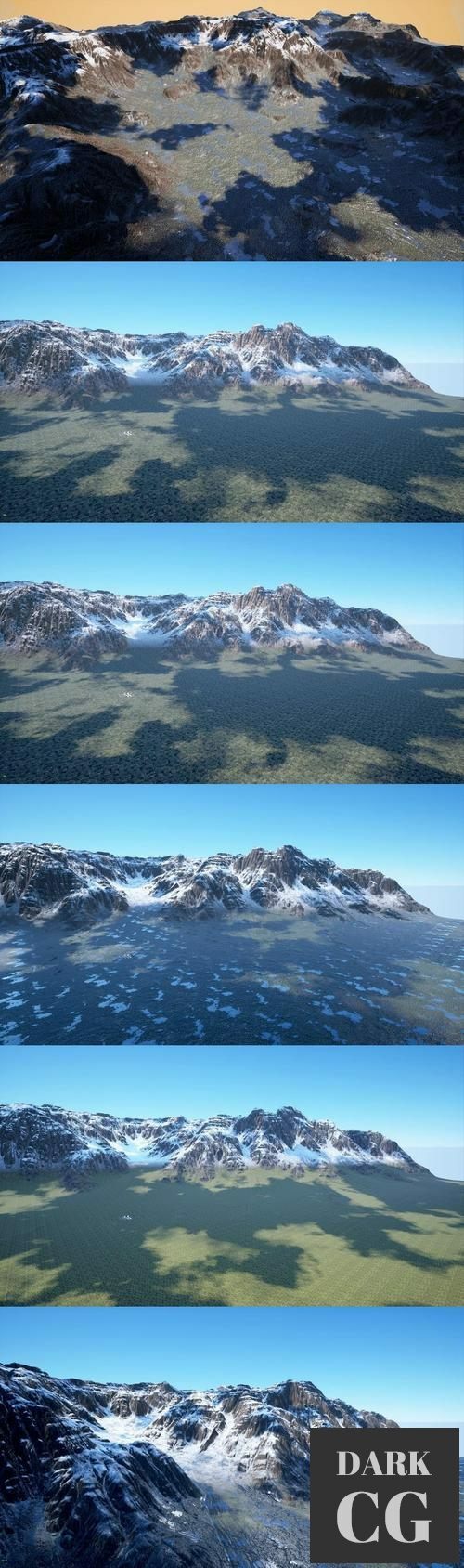 Unreal Engine Advanced Procedural Landscape Material