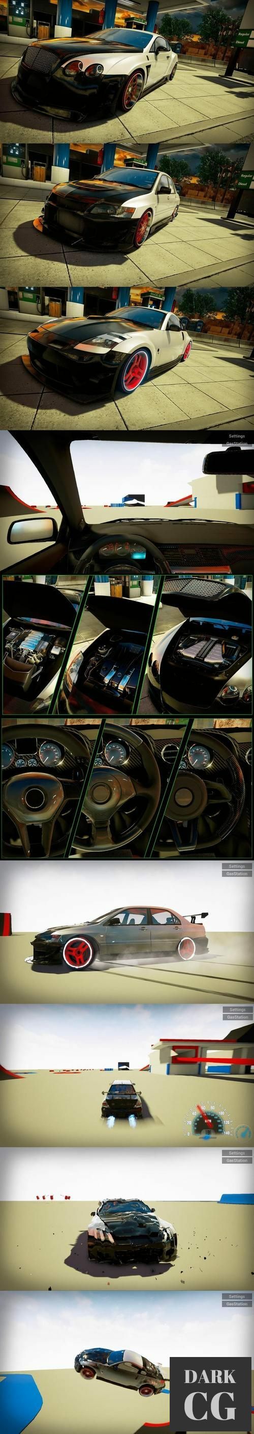 Unreal Engine Advanced Tuning Cars