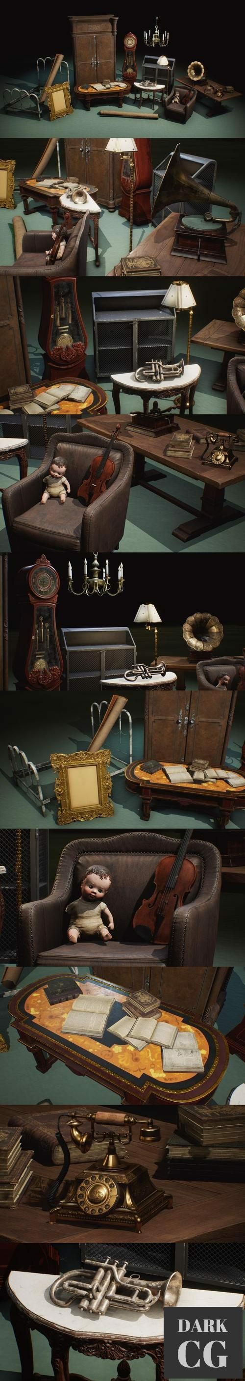 Unreal Engine Antiques in the Attic VOL 2