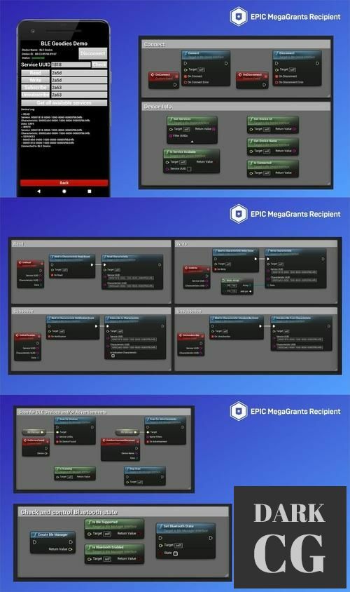 Unreal Engine BLE Utilities V2