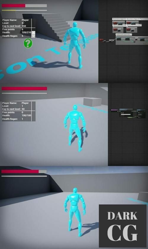 Unreal Engine – Character Attribute System