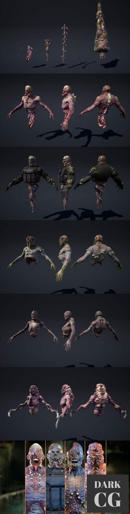Unreal Engine Creeping Creatures Pack