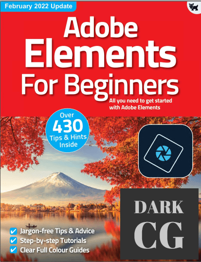 Photoshop Elements For Beginners – 9th Edition, 2022 (PDF)