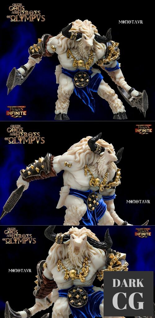 Heroes Infinite - Minotaur – 3D Print