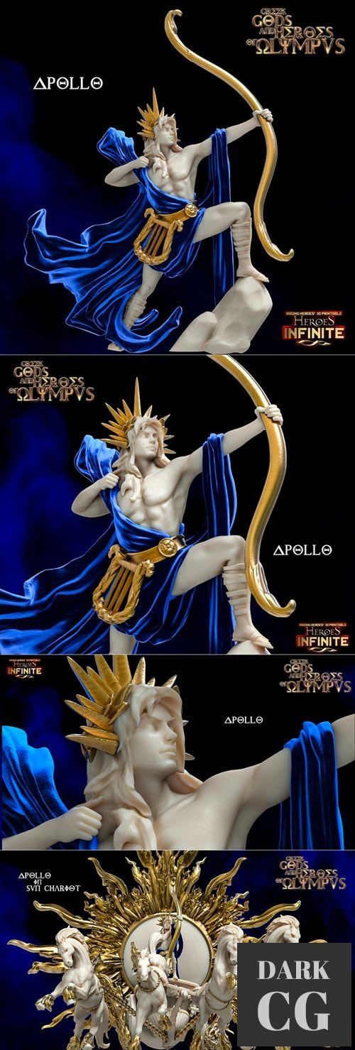 Heroes Infinite - Apollo – 3D Print