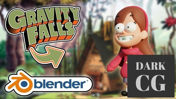Get Good at Blender Create a 3D Gravity Falls Character