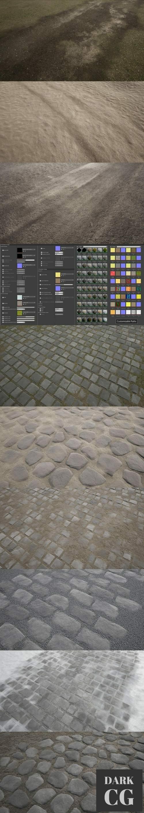 Unreal Engine Customizable Paths