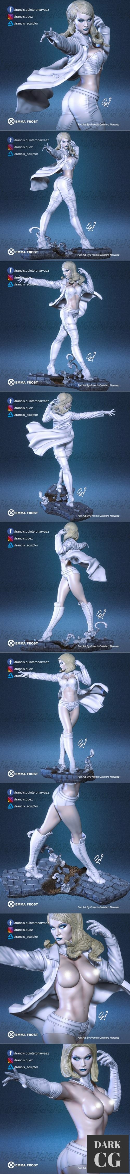 Emma Frost - Special Version – 3D Print
