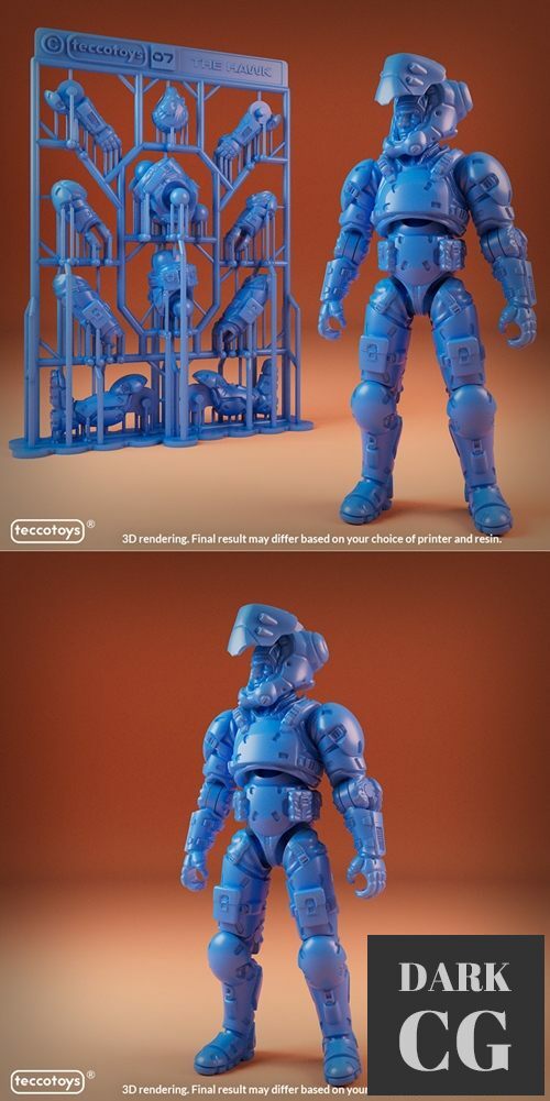 AOMAF007 The Hawk – 3D Print