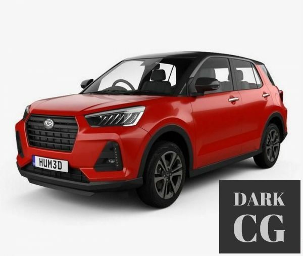 3D Model Daihatsu Rocky 2019