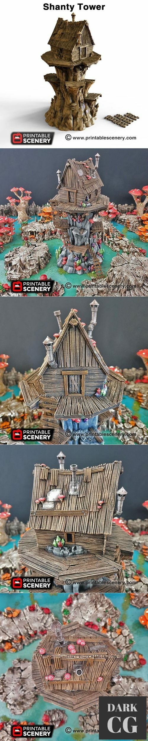 Shanty Tower – 3D Print