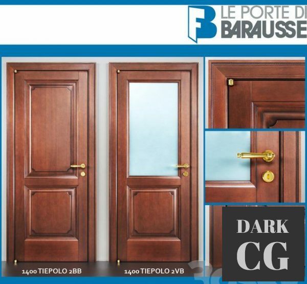 3D Model Barausse doors 11