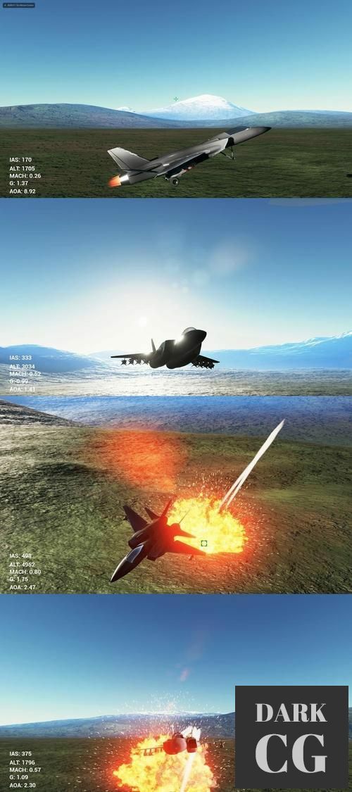 Unreal Engine Easy Flight Model