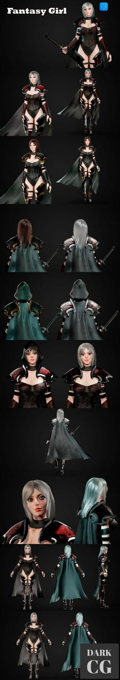 Unreal Engine – FANTASY GIRL