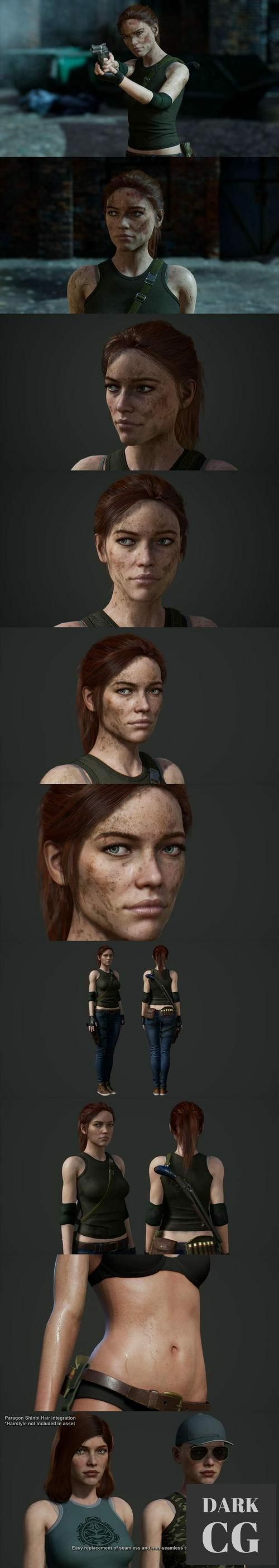 Unreal Engine – Female Hero: Action adventure