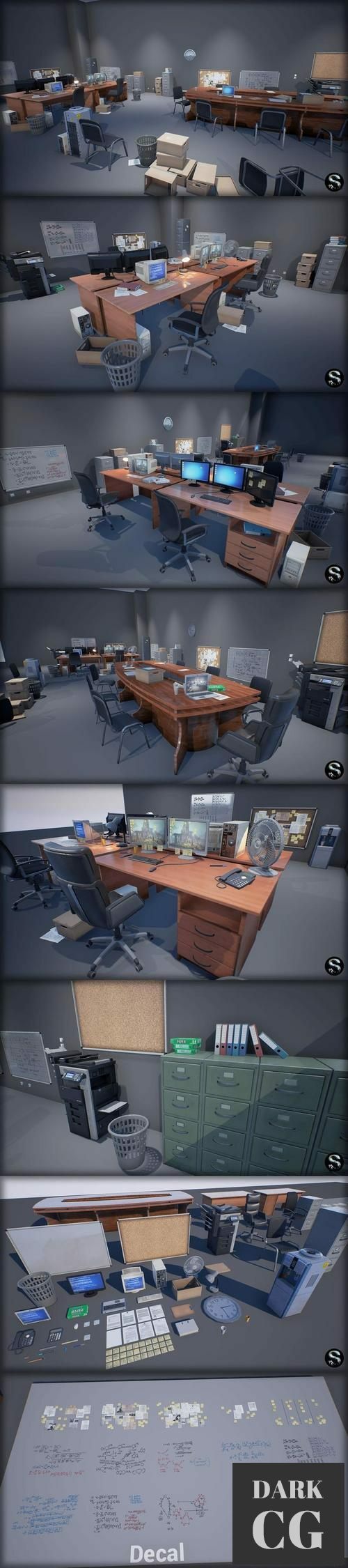 Unreal Engine – Industry Props Pack 3 Office