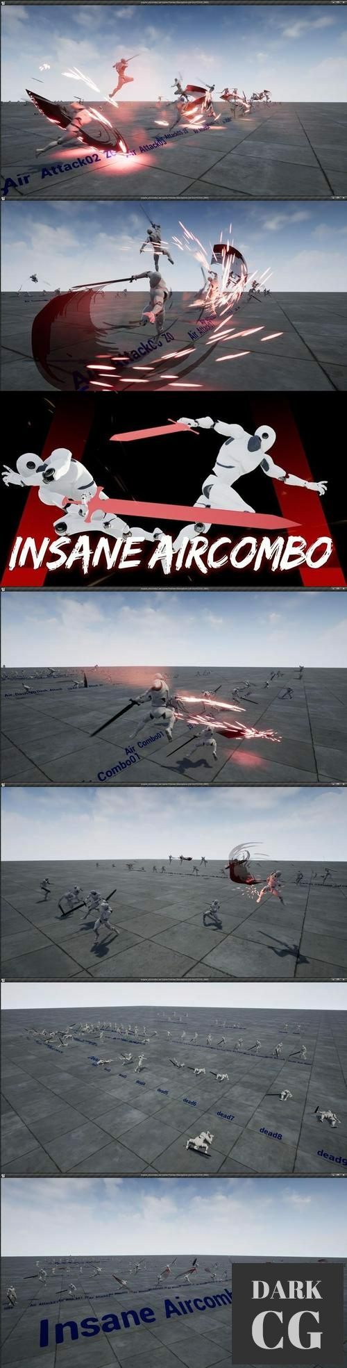 Unreal Engine Insane Aircombo Set