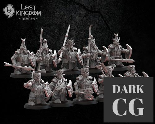 3D Model Magmhorin Warriors 3D Print