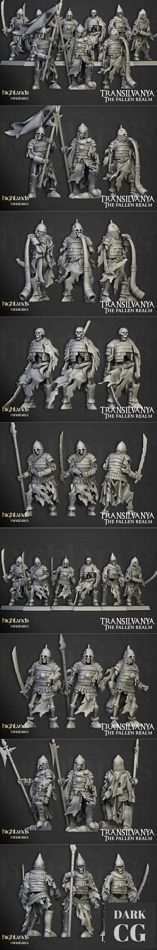 Skeleton Boyar Guard – 3D Print