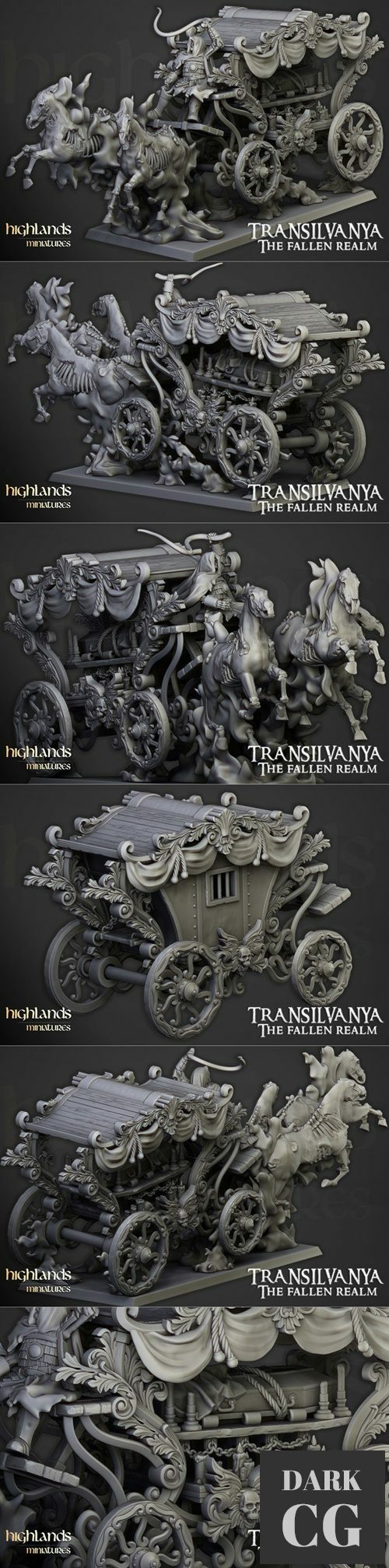 Undead Boyar Chariot – 3D Print