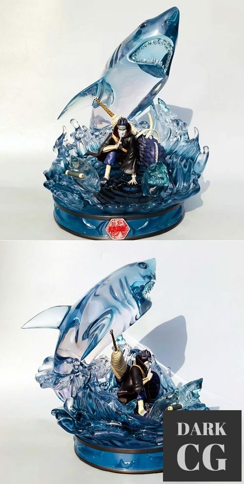 Kisame Hoshigaki Shark Complete Naruto – 3D Print