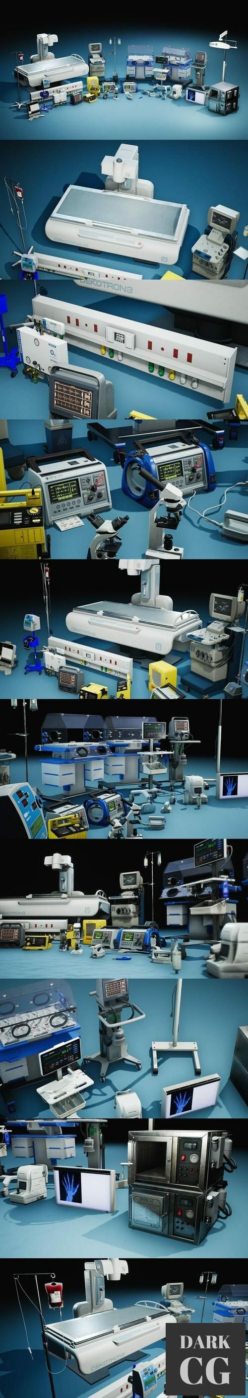 Unreal Engine – Modern Hospital Props VOL.4