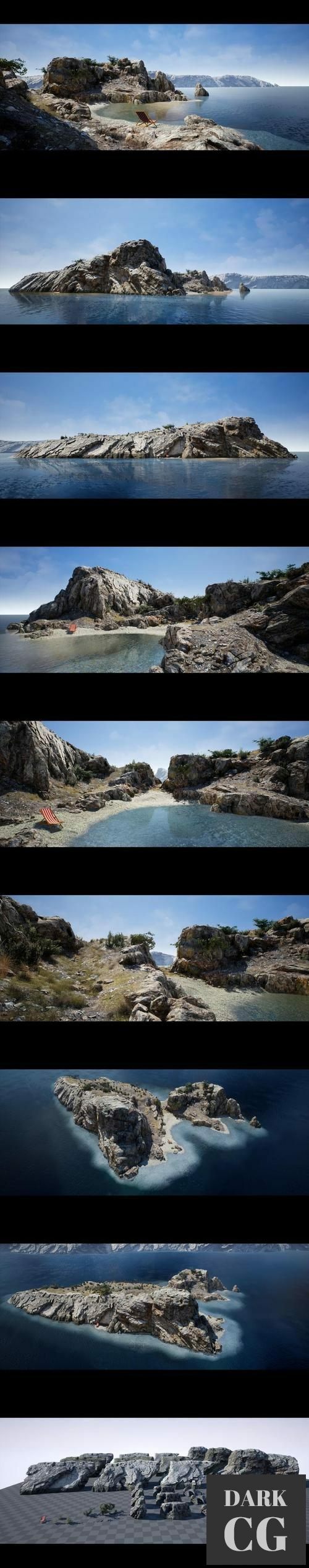 Unreal Engine – Modular Cliffs
