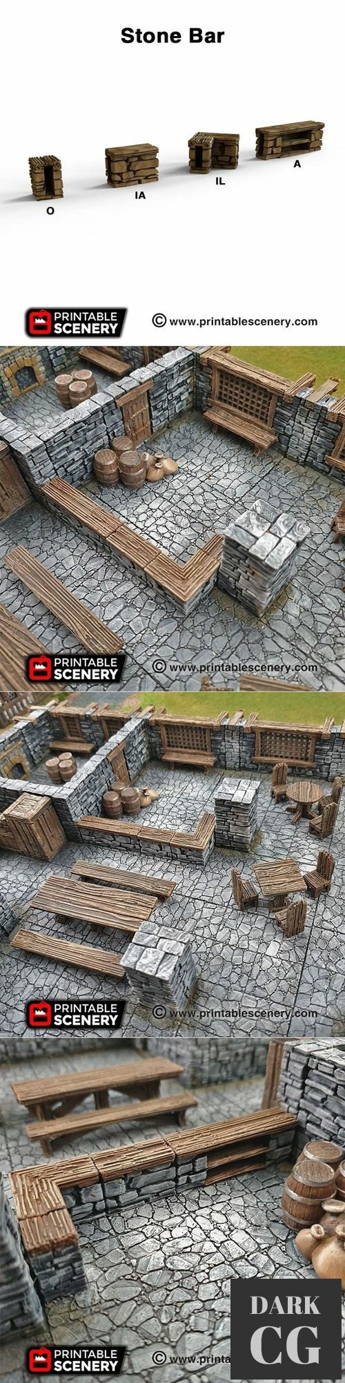 Stone Bar – 3D Print