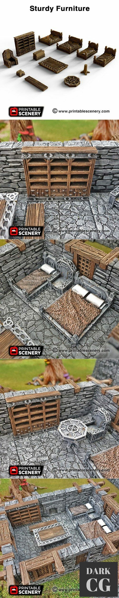 Sturdy Furniture – 3D Print