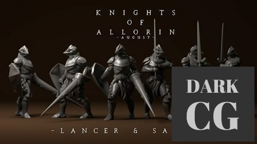 Allorin Knight Lancer – 3D Print