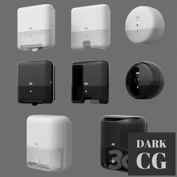 3D Model Tork paper dispenser
